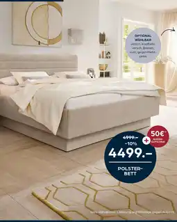 Möbel Buss Polster- bett Angebot