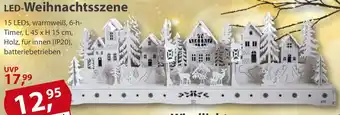 Sonderpreis Baumarkt LED-Weihnachtsszene Angebot