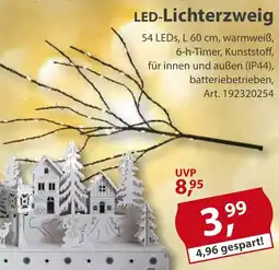 Sonderpreis Baumarkt LED-Lichterzweig Angebot