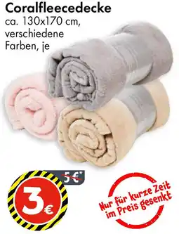 TEDi Coralfleecedecke Angebot