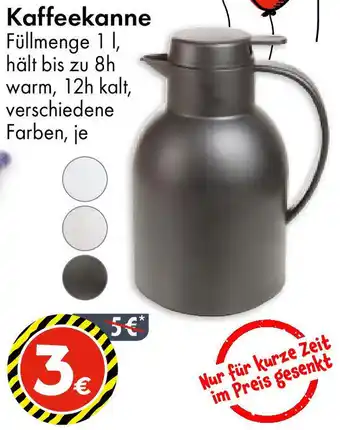 TEDi Kaffeekanne Angebot