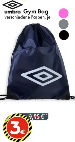 TEDi Umbro Gym Bag Angebot