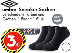 TEDi umbro Sneaker Socken Angebot