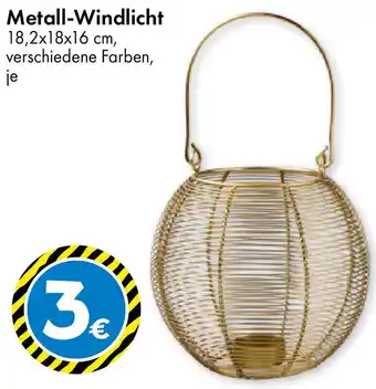 TEDi Metall-Windlicht Angebot