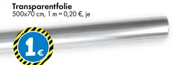 TEDi Transparentfolie Angebot