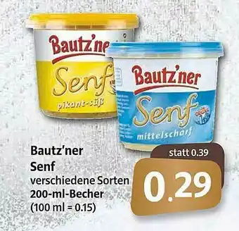 Markant Bautz'ner Senf Angebot