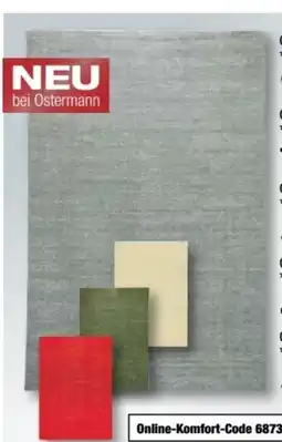 Ostermann Woll-Teppich Aura Angebot