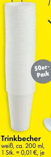 TEDi Trinkbecher Angebot
