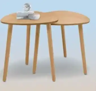 Trends Möbel Beistelltisch-Set Duo Angebot