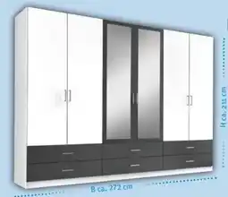 Trends Möbel Kleiderschrank Alinda Angebot