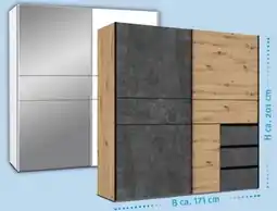 Trends Möbel Kleiderschrank Minnow Angebot