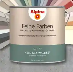 Hagebau Alpina Wand-Deckenfarbe Feine Farben Angebot