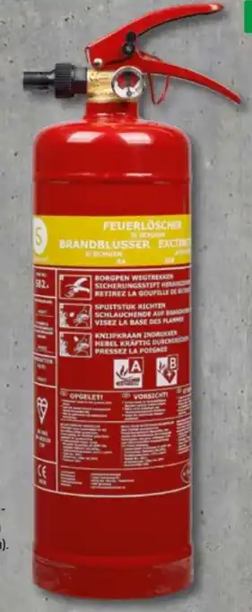 Hagebau Smartwares Schaumfeuerlöscher Angebot