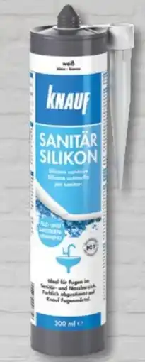 Hagebau Knauf Sanitär-Silikon Angebot
