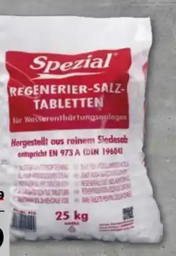 Hagebau Spezial Regenerier-Siedesalz-Tabletten Angebot
