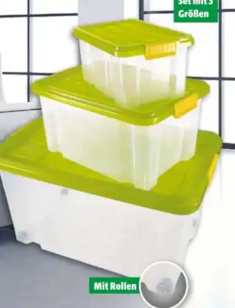 Hagebau Euroboxen mit Deckel 3er-Set Angebot