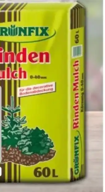 Hagebau Grünfix Rindenmulch Angebot