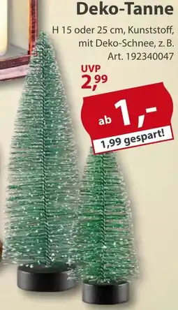 Sonderpreis Baumarkt Deko-Tanne Angebot