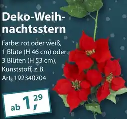 Sonderpreis Baumarkt Deko-Weihnachtsstern Angebot