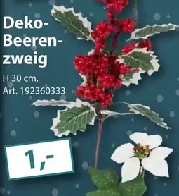 Sonderpreis Baumarkt Deko Beerenzweig Angebot