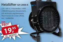 Sonderpreis Baumarkt Güde Heizlüfter GH 2000 K Angebot