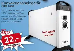 Sonderpreis Baumarkt Güde Konvektionsheizgerät GKH 2000 Angebot