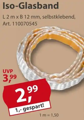 Sonderpreis Baumarkt Iso-Glasband Angebot