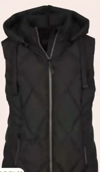 AWG Mode Sonja Blank Damen Steppweste Angebot