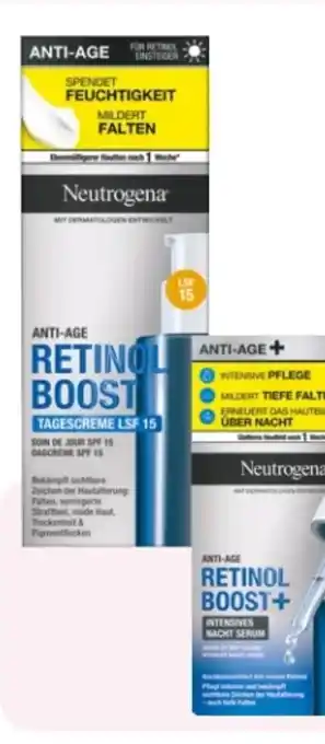 Rossmann Neutrogena Anti-Age Retinol Boost Tagescreme Angebot