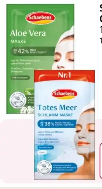 Rossmann Schaebens Gesichtsmaske Angebot