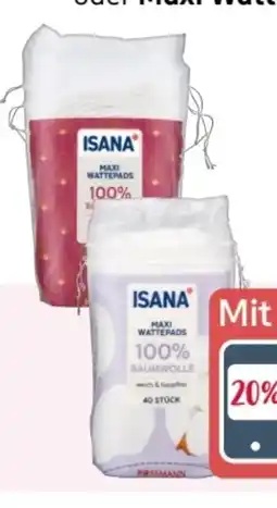 Rossmann Isana Maxi Wattepads Angebot