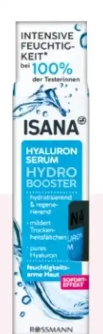 Rossmann Isana Hydro Booster Hyaluron Serum Angebot