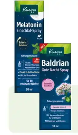 Rossmann Kneipp Melatonin Einschlaf-Spray Angebot