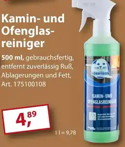 Sonderpreis Baumarkt Kamin- und Ofenglasreiniger Angebot