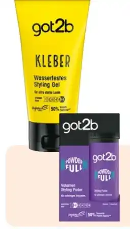 Rossmann Schwarzkopf Got2b Gel-Kleber Angebot