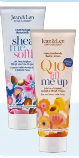 Rossmann Jean & Len Body milk Angebot