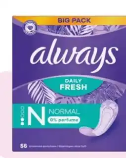 Rossmann Always Slipeinlagen Angebot