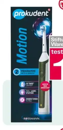 Rossmann Prokudent Elektrische Zahnbürste Motion Angebot