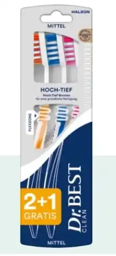Rossmann Dr. Best Hoch Tief Zahnbürste Angebot