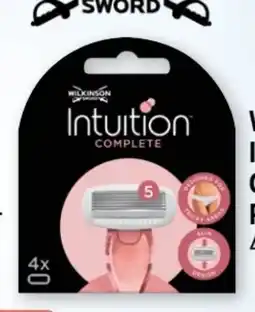 Rossmann Wilkinson Sword Intuition Complete Rasierklingen Angebot