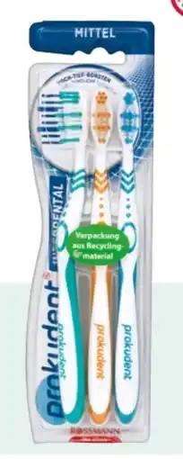 Rossmann Prokudent Zahnbürsten mittel Angebot