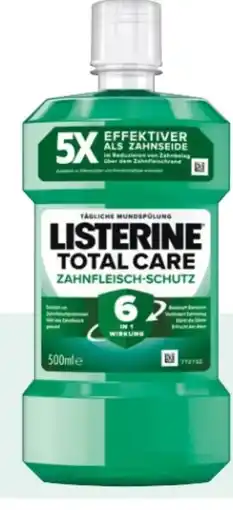 Rossmann Listerine Total Care Mundspülung Angebot