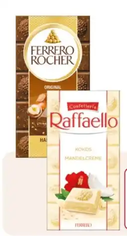 Rossmann Ferrero Raffaello Tafelschokolade Angebot