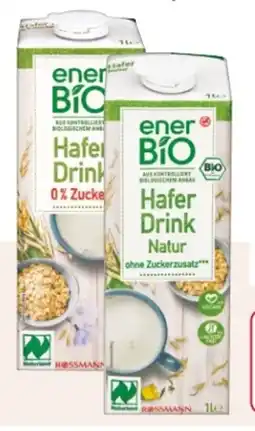 Rossmann enerBiO Hafer Drink Natur Angebot