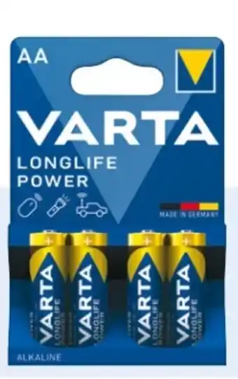 Rossmann Varta Alkaline Batterien Longlife Power Mignon AA Angebot