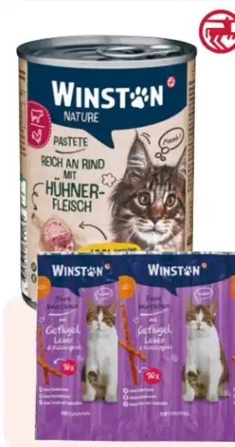 Rossmann Winston Katze Nature Pastete Angebot