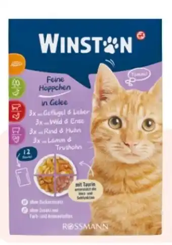 Rossmann Winston Katze Feine Pastete & Häppchen Angebot