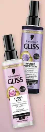 Rossmann Schwarzkopf Gliss Kur Express-Repair-Spülung Angebot