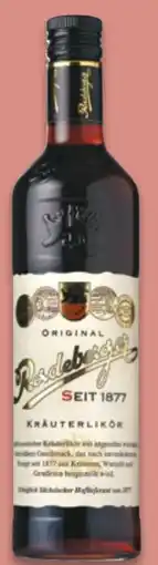 NETTO Radeberger Likör Kräuterlikör Angebot