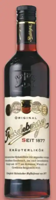 NETTO Radeberger Likör Kräuterlikör Angebot
